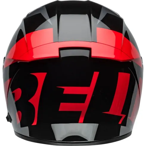 BELL Casco BELL Lithium - Shear Gloss Metallic Gray/Red