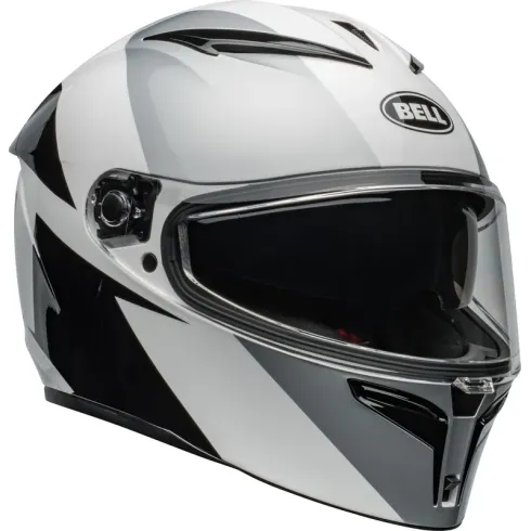 Casco BELL Lithium - Shear Gloss Silver/White