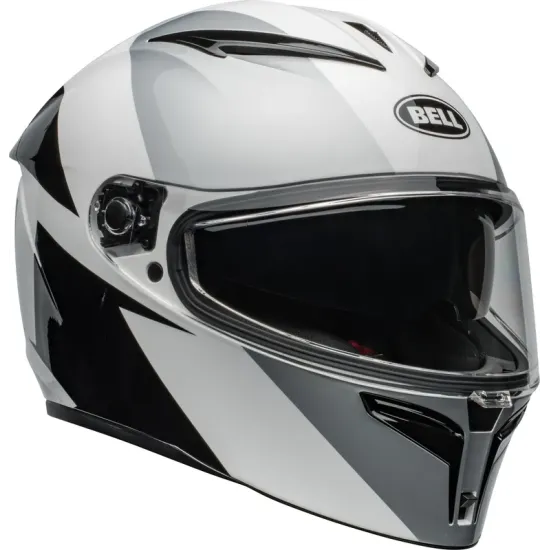Casco BELL Lithium - Shear Gloss Silver/White