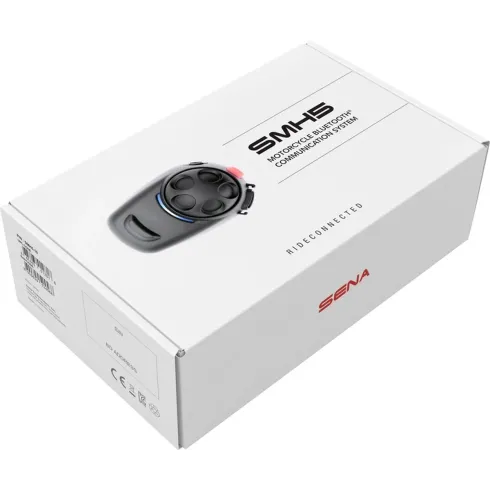 Intercomunicador Bluetooth SENA SMH5 – Conectividad y Audio Estéreo para Moto