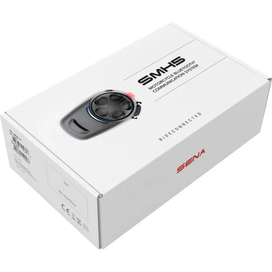 Intercomunicador Bluetooth SENA SMH5 – Conectividad y Audio Estéreo para Moto