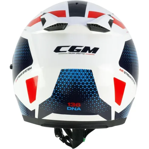 Casco Jet CGM Galaxy Blanco