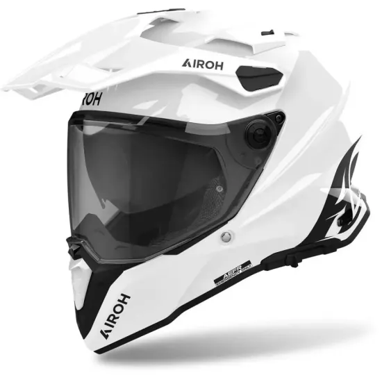 Casco Airoh commander 2 color blanco brillo