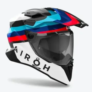 Casco Airoh Commander 2 doom negro brillo 2