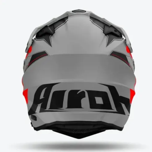 Casco Airoh commander 2 reveal rojo fluor/mate
