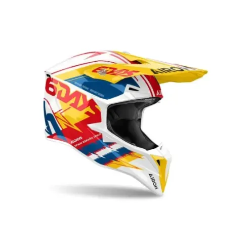 Casco Airoh Wraap 6 days Spain 2024 brillo