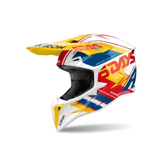 Casco Airoh Wraap 6 days Spain 2024 brillo