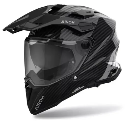 Casco Airoh Commander 2 full carbon brillo