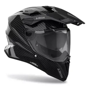 Casco Airoh Commander 2 full carbon brillo