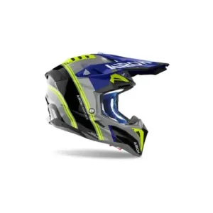 Casco Airoh Aviator 3 Hima azul brillo 2