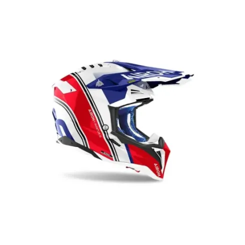 Casco Airoh aviator 3 hima rojo brillo