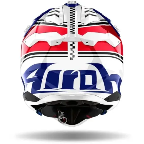 Casco Airoh aviator 3 hima rojo brillo