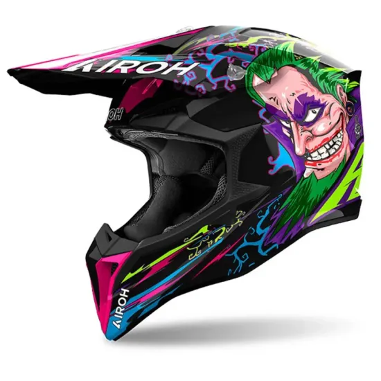 Casco Airoh Wraaap Music Brillo