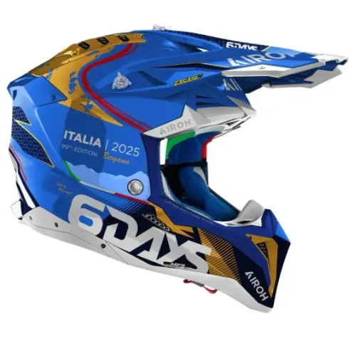 Casco Airoh Aviator3 Six Days Italia 2025