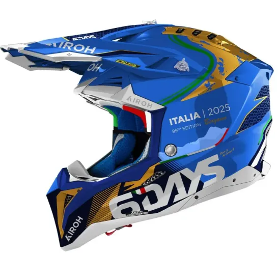 Casco Airoh Aviator3 Six Days Italia 2025
