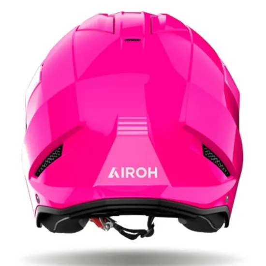 Casco Jet Airoh Kombakt Solid rosa – Casco Jet con Visera Solar y Homologación ECE 22.06