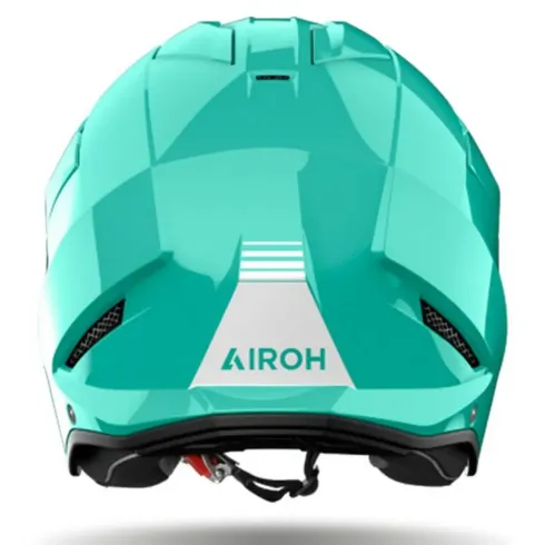Casco Jet Airoh Kombakt Solid agua marina – Casco Jet con Visera Solar y Homologación ECE 22.06