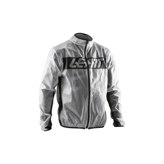 Chubasquero Leatt transparente para motocross y enduro