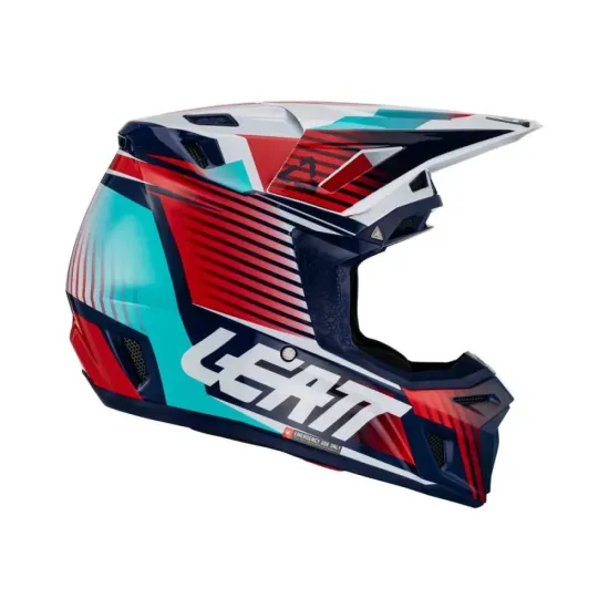 Casco Leatt 8.5 V23 Royal + Gafas Leatt 5.5