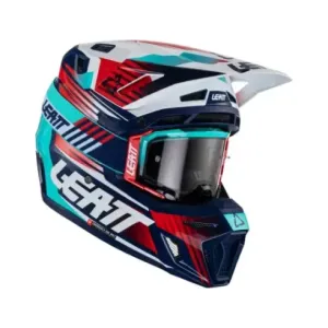 Casco Leatt 8.5 V23 Royal + Gafas Leatt 5.5