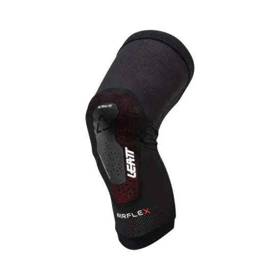 Rodilleras Airflex Ultralite negro de motocross y mtb