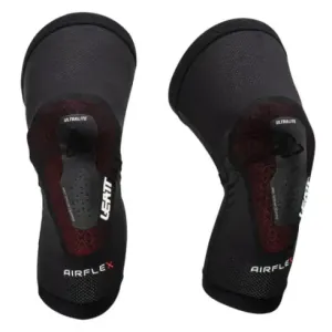 Rodilleras Airflex Ultralite negro de motocross y mtb