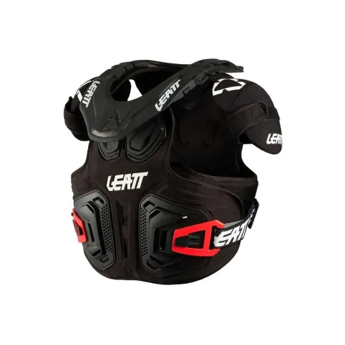 Peto Y Collarin Fusion 2.0 Junior Leatt  Negro
