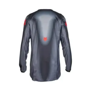 Nuevo - Camiseta FOX técnica 180 Interfere Negro Rojo 2