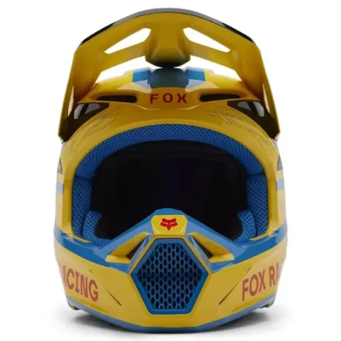 Casco FOX V1 Race Spec Amarillo