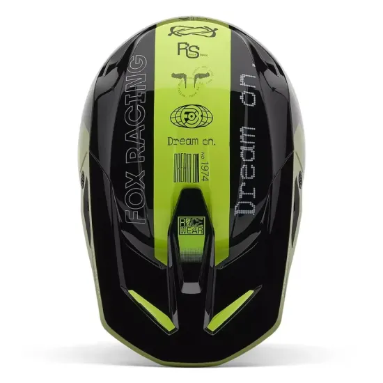 Casco FOX V1 Race Spec Verde Pálido