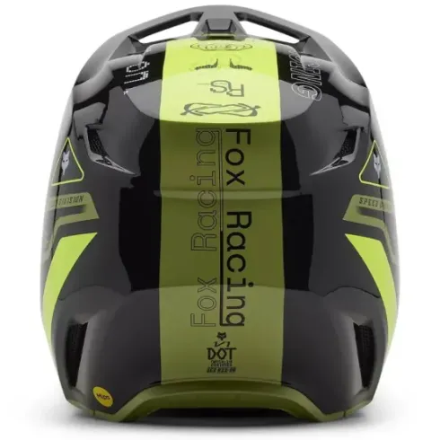Casco FOX V1 Race Spec Verde Pálido