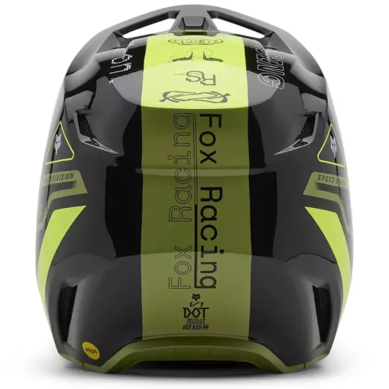 Casco FOX V1 Race Spec Verde Pálido