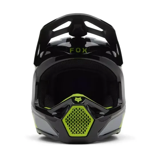 Casco FOX V1 Lean - Juvenil Verde