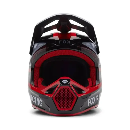 Casco FOX V1 Race Spec - Juvenil Rojo