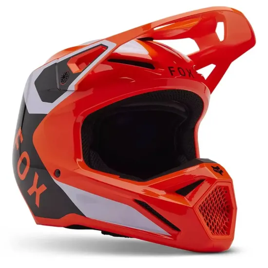 Casco FOX V1 Lean Naranja