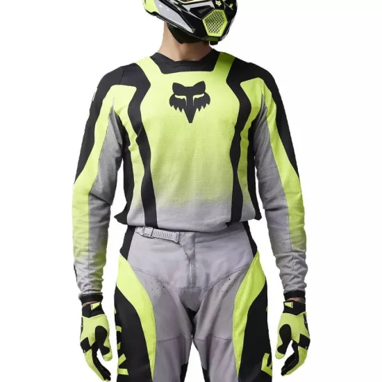 Nuevo - Camiseta FOX técnica 180 Lean Amarillo FLuor