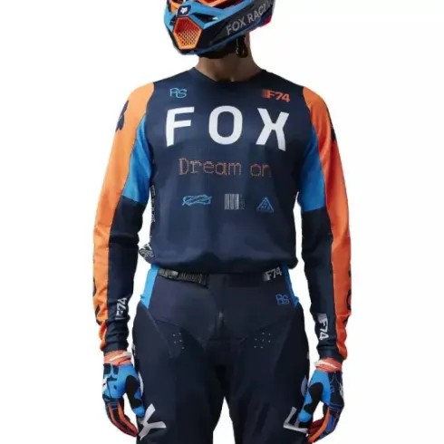 Nuevo - Camiseta FOX técnica 180 Race Spec Azul Medianoche