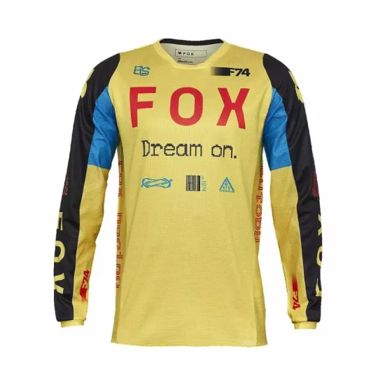 Nuevo - Camiseta FOX técnica 180 Race Spec Amarillo Pálido