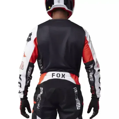 Nuevo - Camiseta FOX técnica 180 Race Spec Rojo Fluor