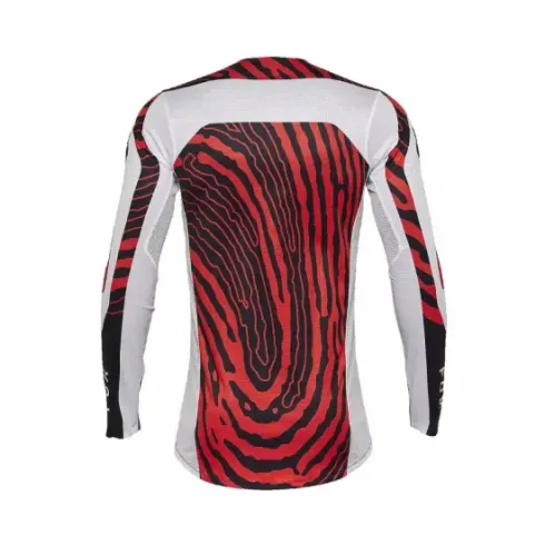 Nuevo - Camiseta FOX técnica Flexair Impression Rojo