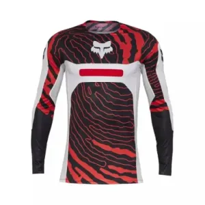 Nuevo - Camiseta FOX técnica Flexair Impression Rojo