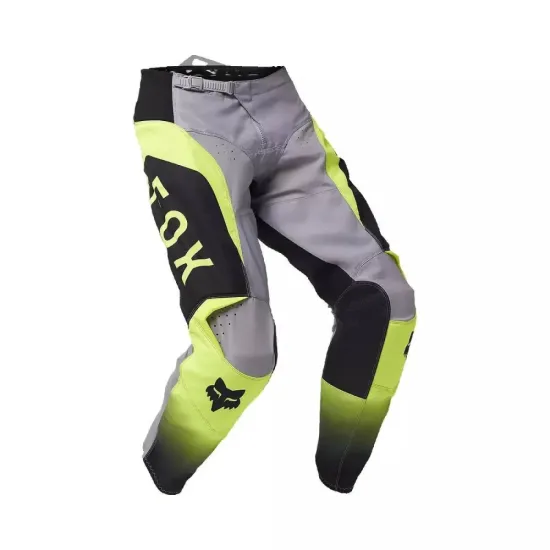 Nuevo - Pantalón FOX 180 Lean Gris Amarillo