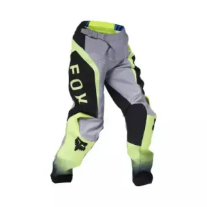Nuevo - Pantalón FOX 180 Lean - Juvenil Gris Amarillo Fluor