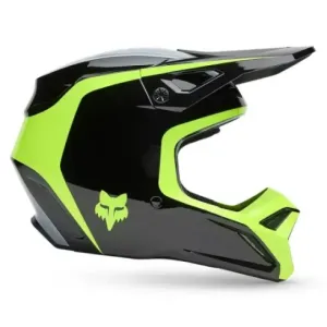 Casco Fox V1 Flow Amarillo Fluor 2