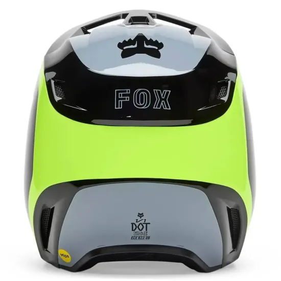 Casco Fox V1 Flow Amarillo Fluor