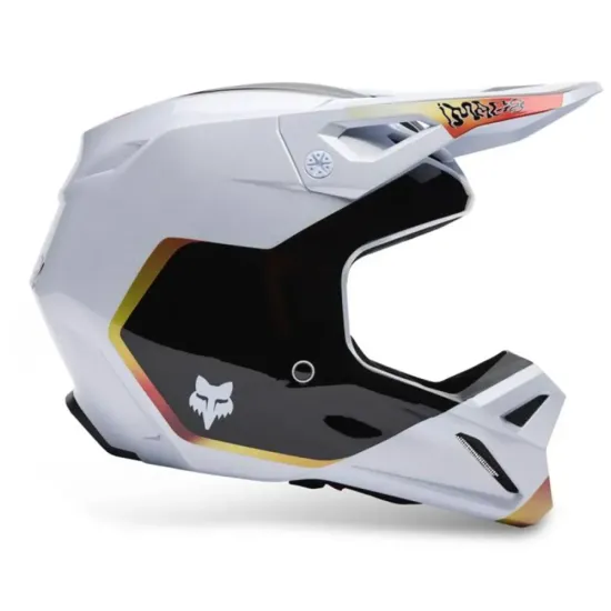Casco FOX V1 Future Blanco