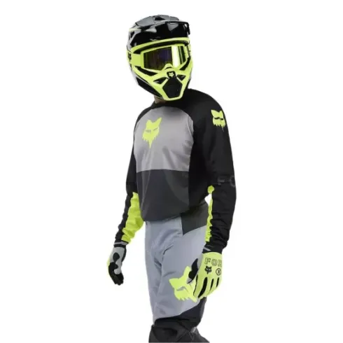 Nuevo - Jersey Fox 180 Flow Negro Amarillo