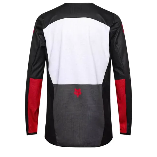 Nuevo - Camiseta Fox 180 Flow Blanco Rojo