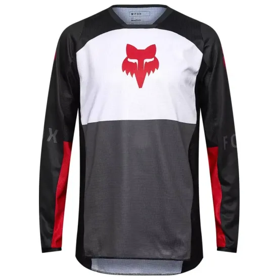Nuevo - Camiseta Fox 180 Flow Blanco Rojo