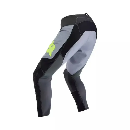 Nuevo - Pantalones Fox 180 Flow Negro Amarillo